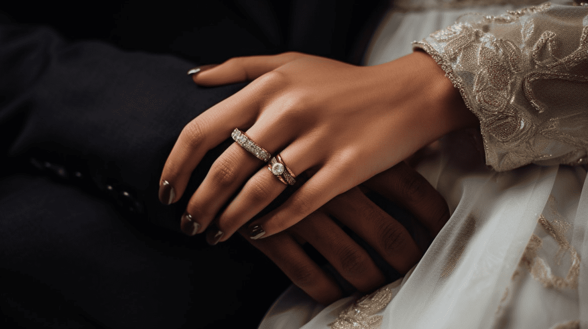 Feature image of woman's hand wearing rings