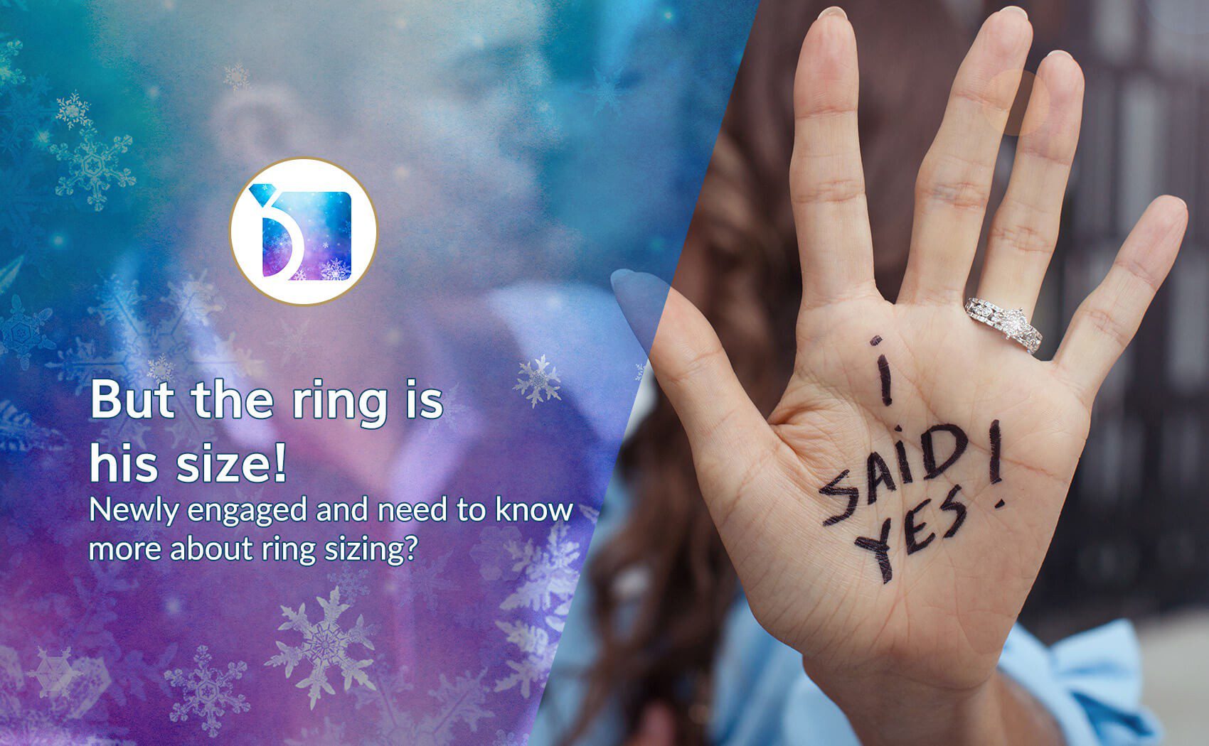 Ring Sizing Info For Newly Enaged Couples Image Showing Incorrect Ring Sized On Newly Engaged