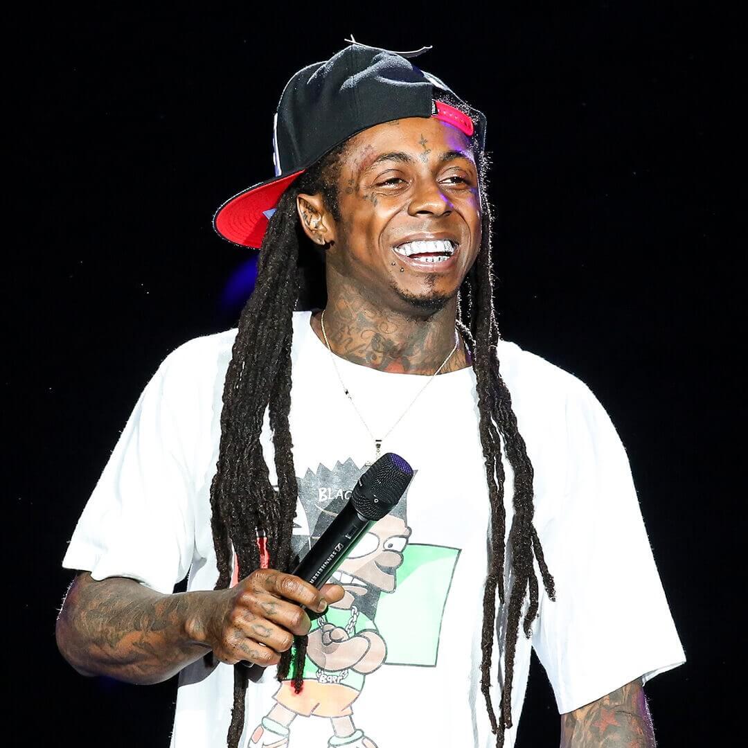 Image showing Lil Wayne's hip hop bling grill