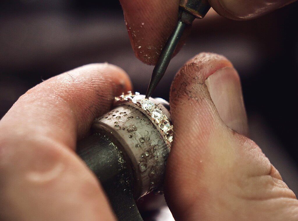 Image showing Diamond Ring Repair in action