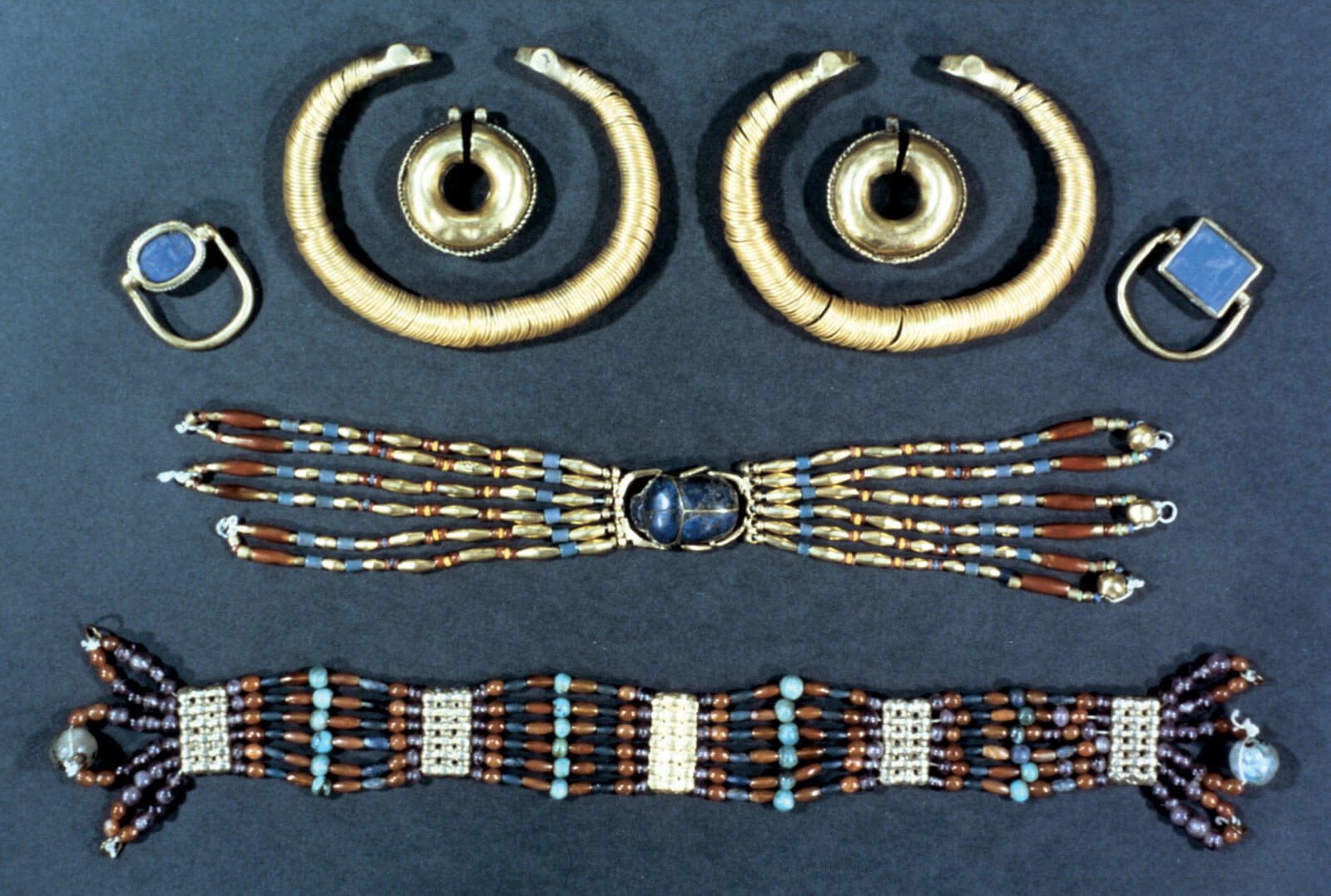 Image Showing Ancient Egypt Jewelry History at British Museum