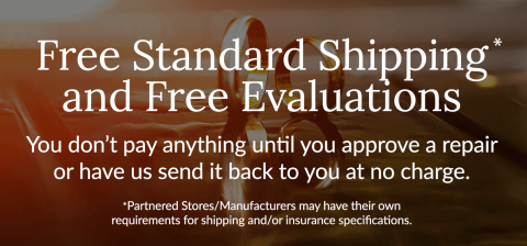 Image showcasing free standard shipping banner
