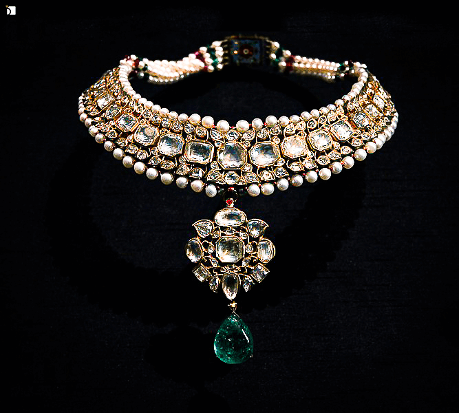 Image showing British Museum – The Islamic World Necklace Kundan India