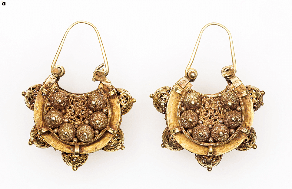 Image showing Islam Khalili Collectio Islamic Art Earrings