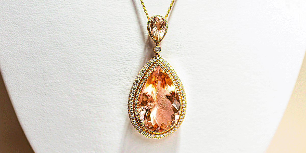 Morganite Replacement Jewelry Necklace Featured Image