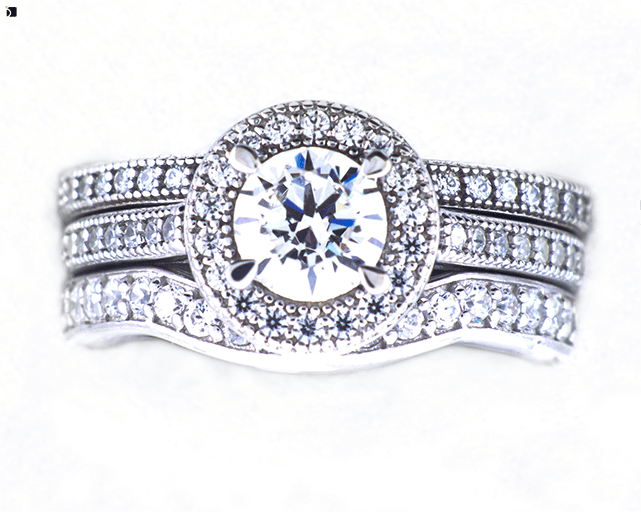 Image Showing After #13 of Diamond Ring Getting Premier Ring Repair Services by Master Jewelers