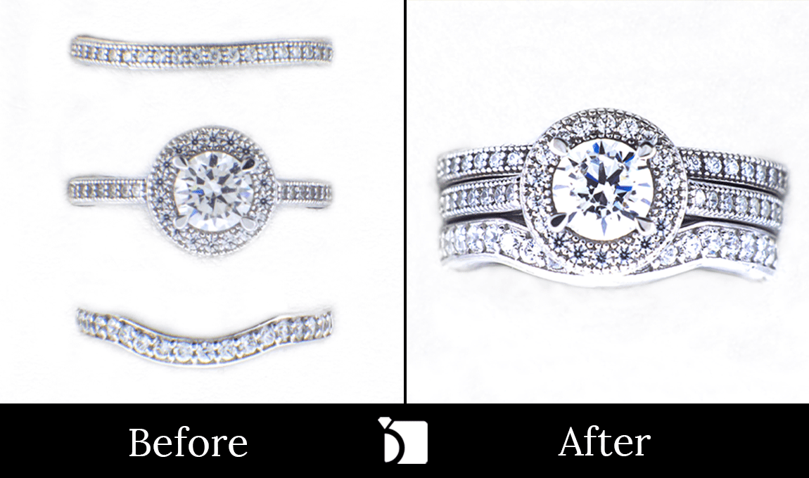 Image Showing After #13 of Diamond Ring Getting Premier Ring Repair Services by Master Jewelers