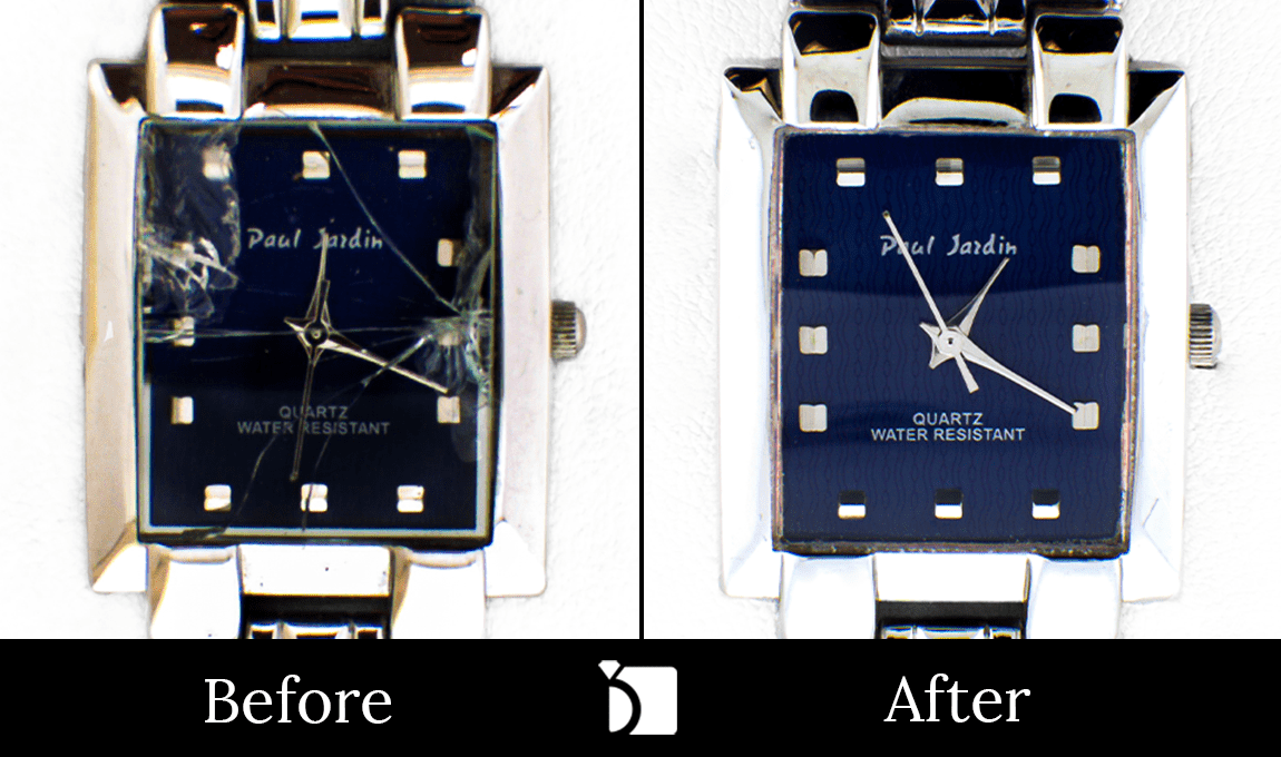 Before After 18 Crystal Replacement for Quartz Watch