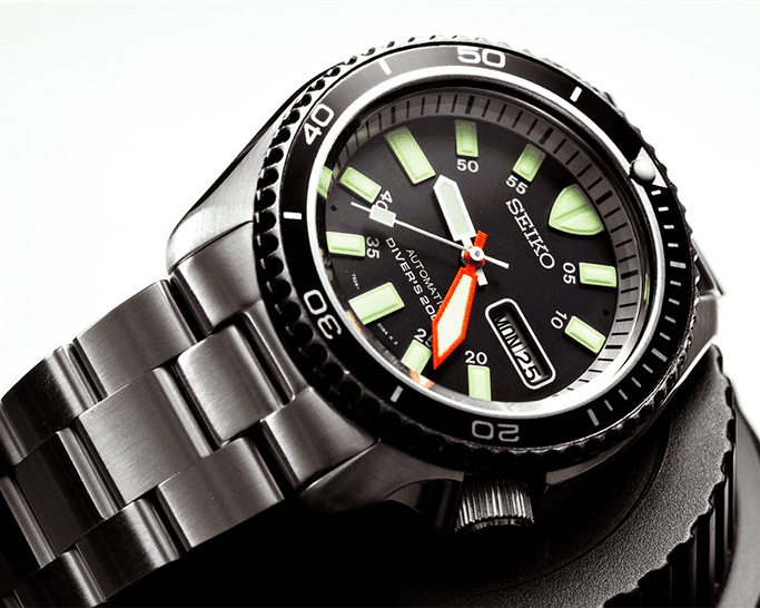 Custom Seiko Planet Monster Timepiece Diver Watch
