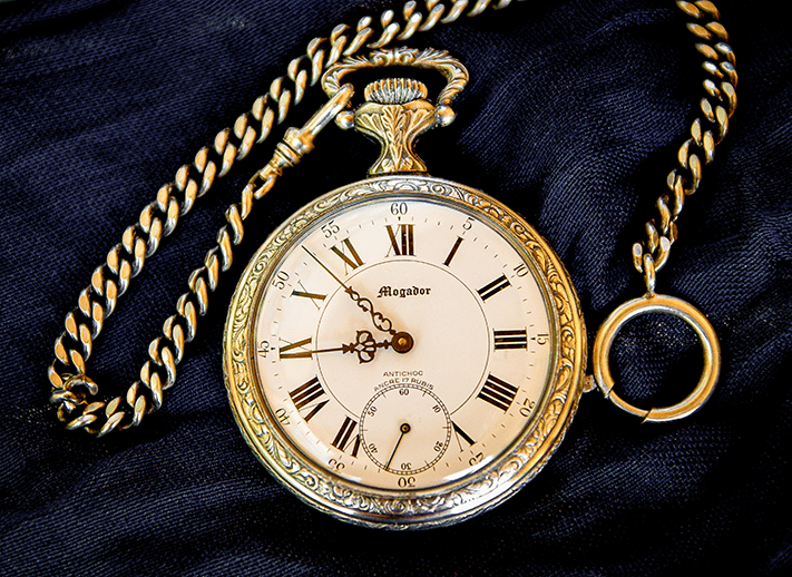 Vintage Mogador Pocket Watch Timepiece