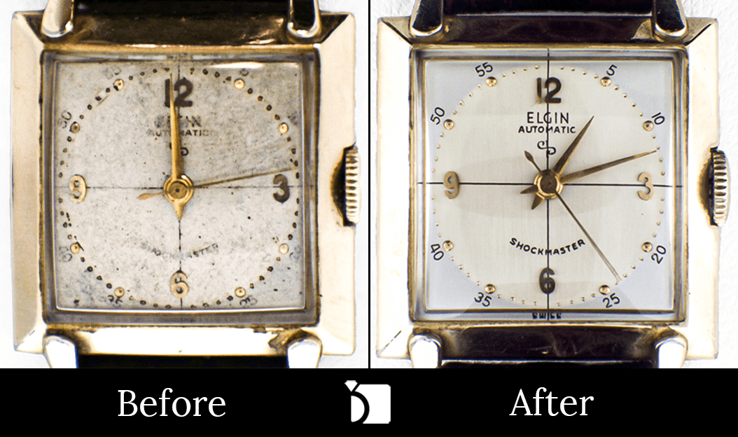 Image showing Vintage Watch Repair of an Elgin