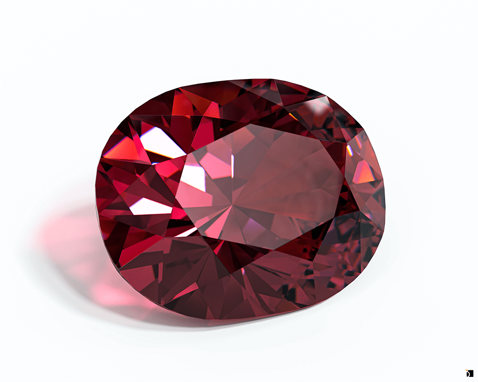 Single Loose Rhodolite Garnet Gemstone Feature Image