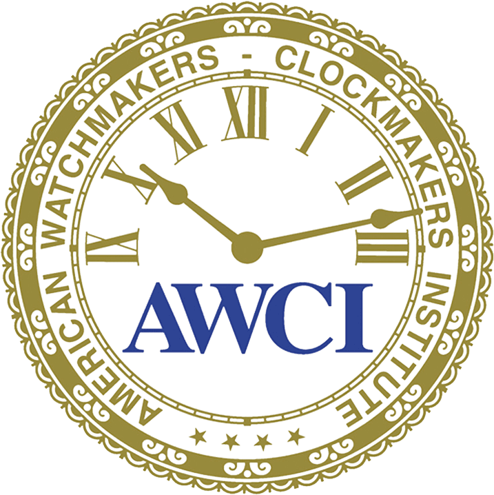 Image of gold and blue AWCI logo