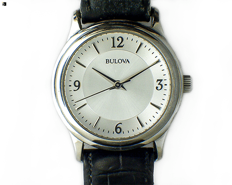 Before #22 Bulova Watch Timepiece Prior to Premier Band Replacement Services