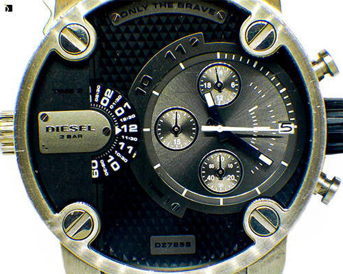 Diesel only the brave watch outlet battery