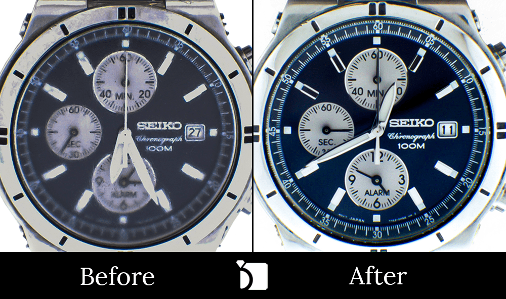 Before & After #65 - A Watch Crystal & Battery Replacement