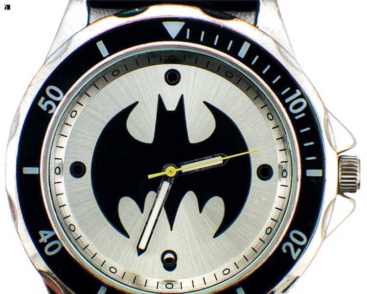 After #82 Batman Timepiece Restored by Premier Watch Crystal and Battery Replacements