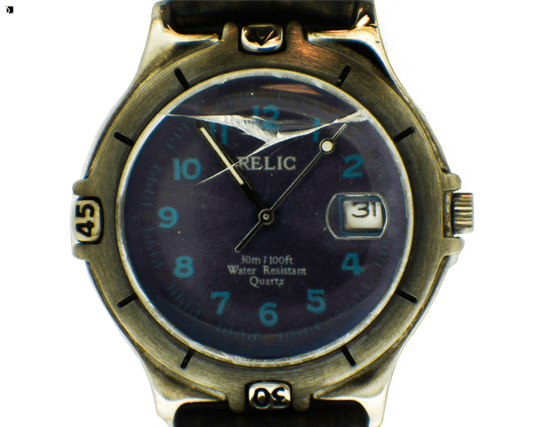 Before #88 Relic Quartz Timepiece Prior to Restoration Services by Certified Watchmakers