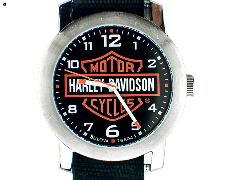 After #89 Harley Davidson Timepiece Restored by Certified Wathcmakers and Watch Crystal Replacement