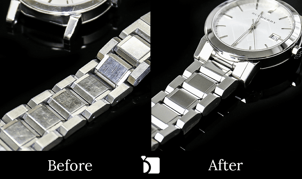 Watch Band Refurbishment - Before & After #102 - My Jewelry Repair