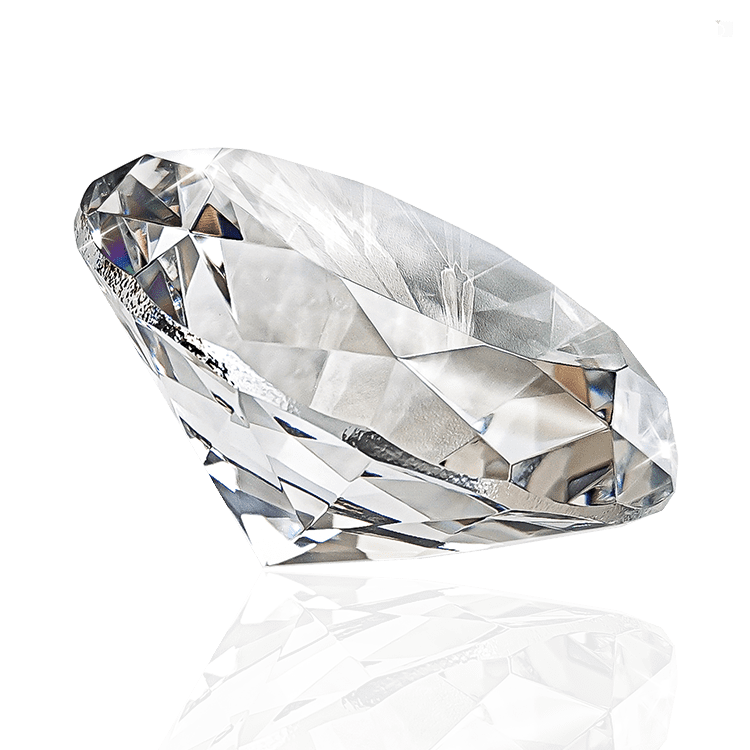 Isolated Loose Cut Diamond Gemstone Feature Image