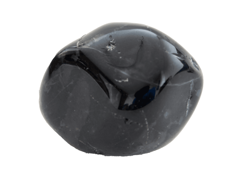 July Birthstone Isolated Single Loose Onyx Gemstone