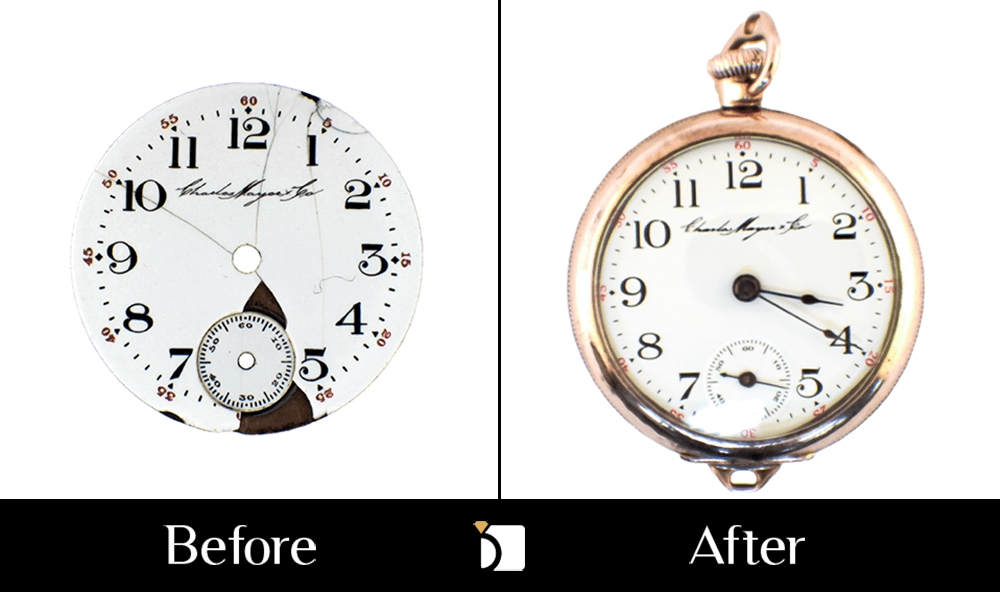 Before & After #148 Vintage Pocket Watch Restoration