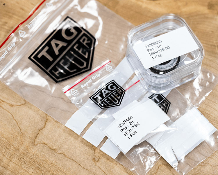 MJR Before & After #153 Tag Heuer Restoration Packaging