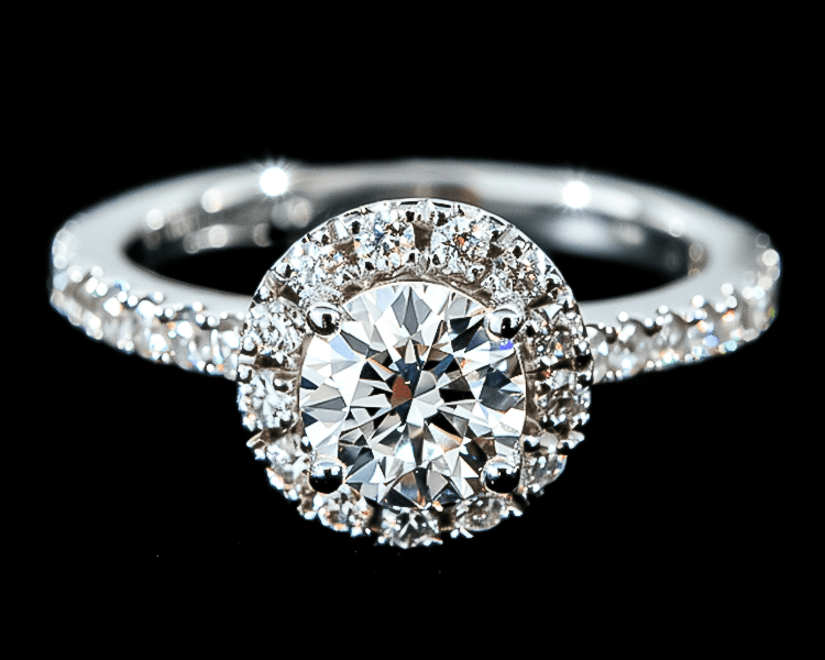 Multiple Stones Diamond Gemstones Ring Halo Design Feature Image