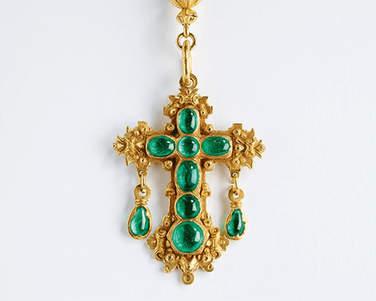 Muzo's Collection of Shipwrecked Emeralds Recovered Royal Cross Feature Image National Jeweler