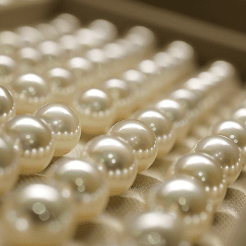 Photo of akoya pearls