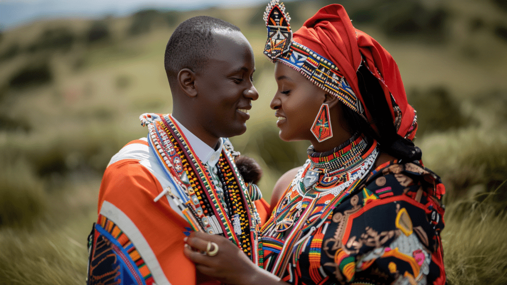 Photo of Kenyan Wedding Couple