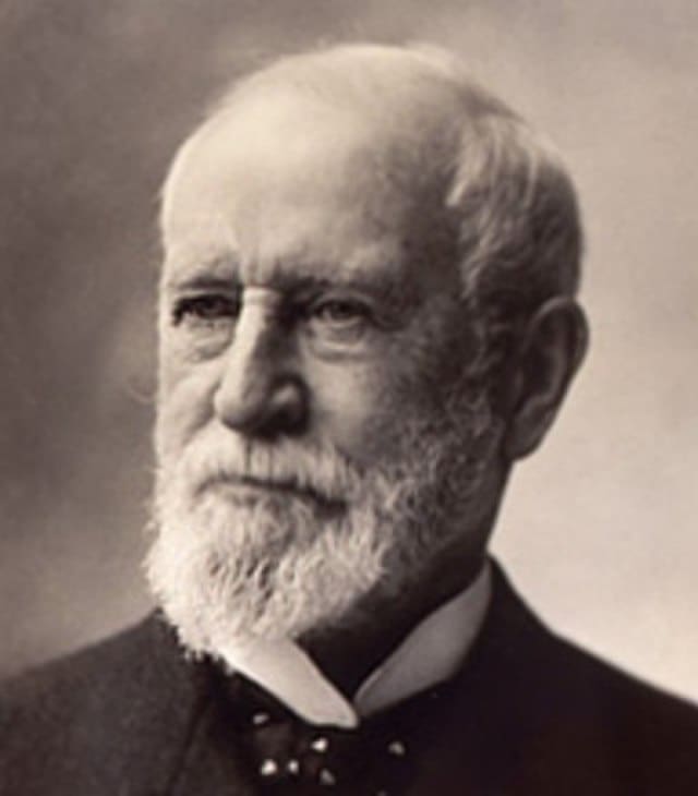 Photo of Charles Lewis Tiffany, founder of Tiffany & Co. 