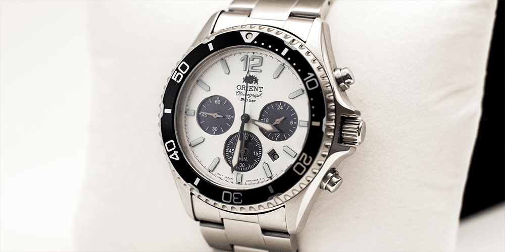 History of Solar Watches Orient Chronograph Solar Watch Timepiece