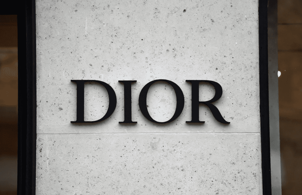 Image showcasing Dior logo