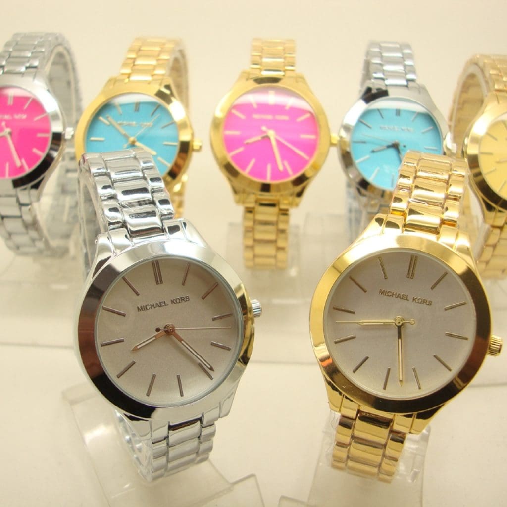 Image showcasing Michael Kors watch collection