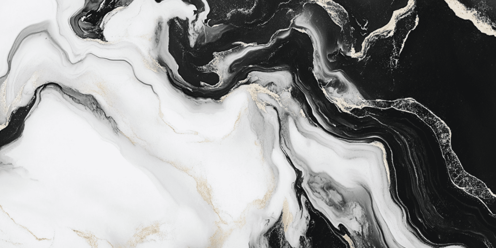 White, Black, and Gold Marble Background for Bloomingdale's Theme Colors