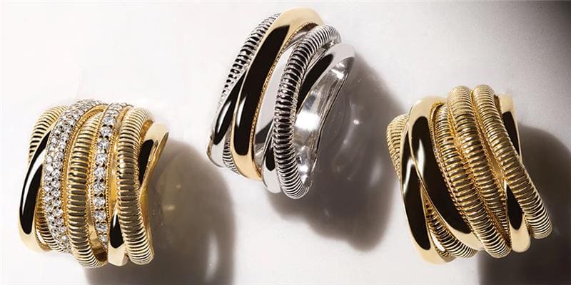 Judith Ripka Eternity Rings on Display for Authorized Services