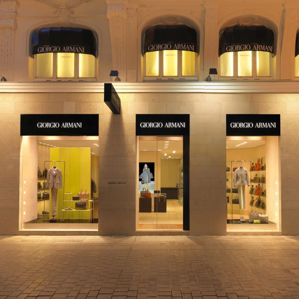 Image of Giorgio Armani store
