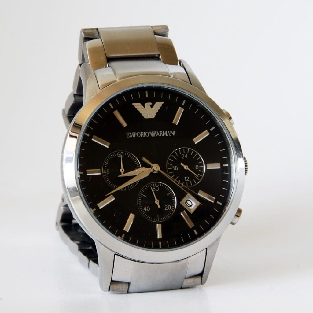 Image showing emporio armani watch