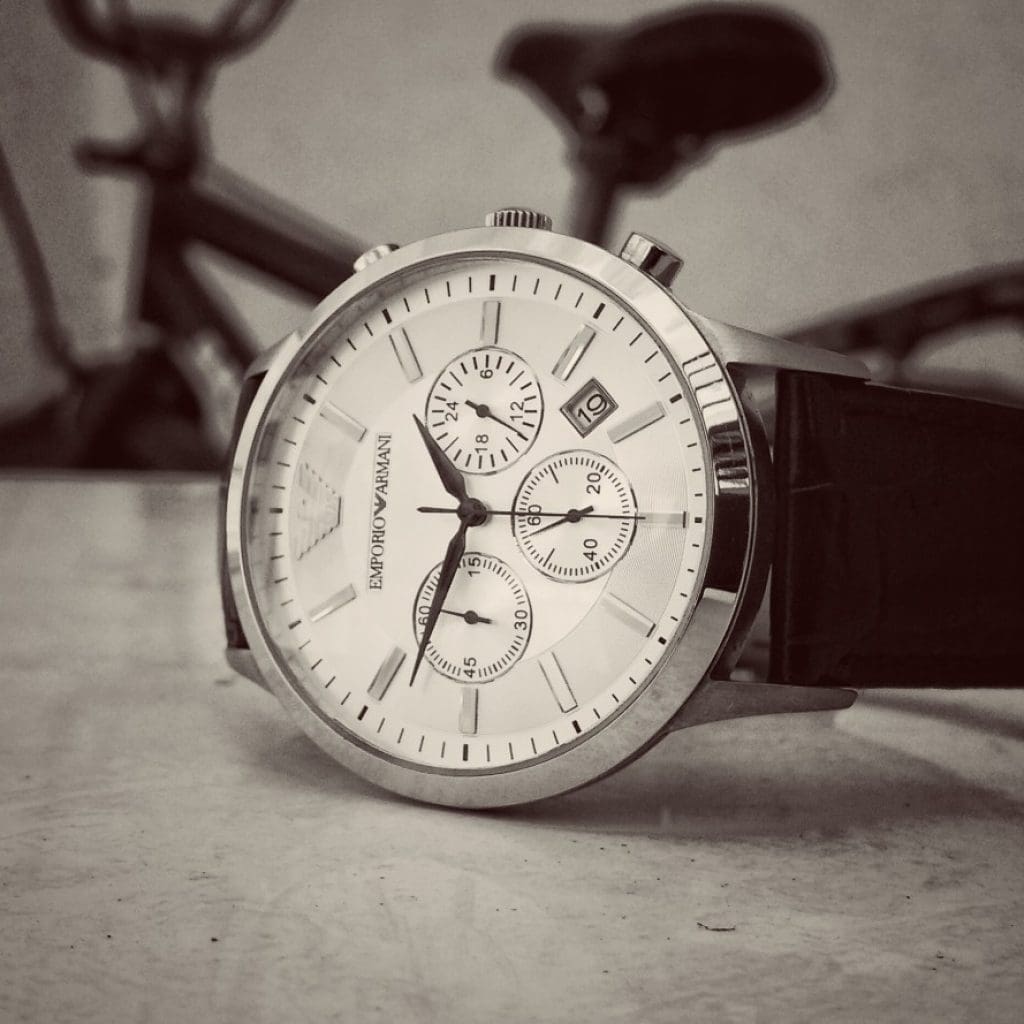 Image showing vintage emporio armani watch