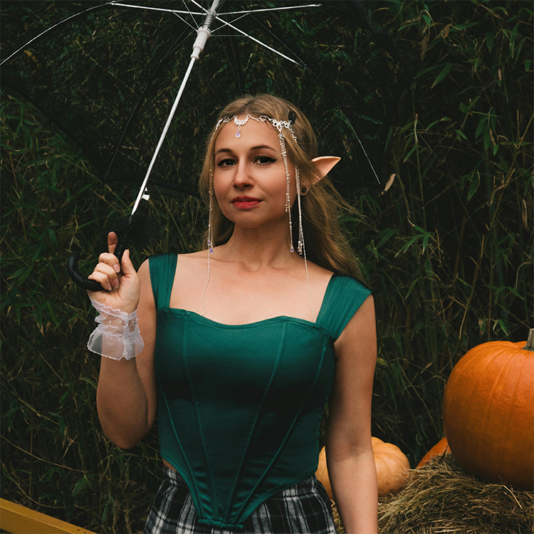 Modern Day Elf Costume Halloween Costume Idea