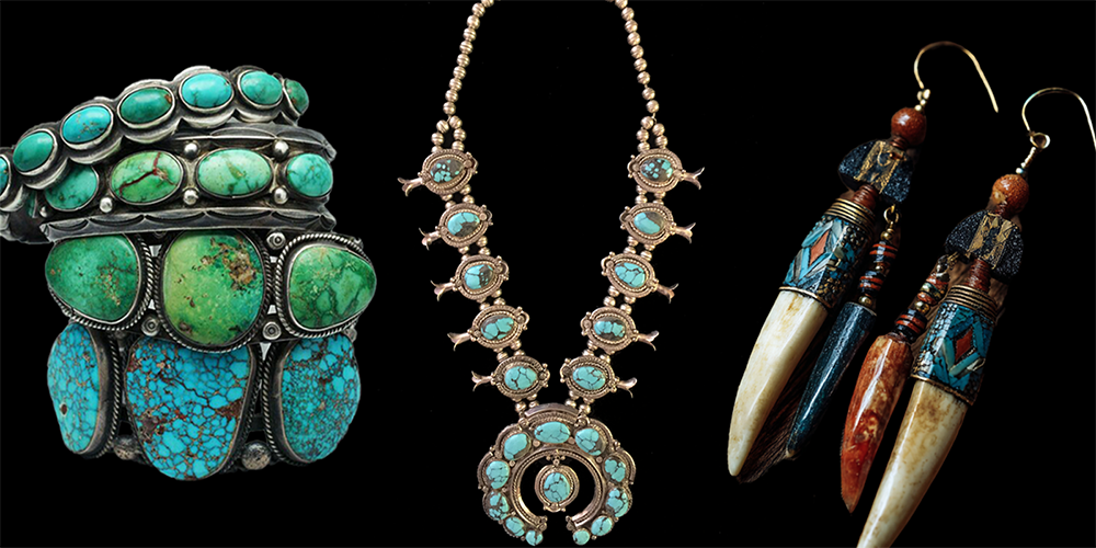 Native American Jewelry on Display
