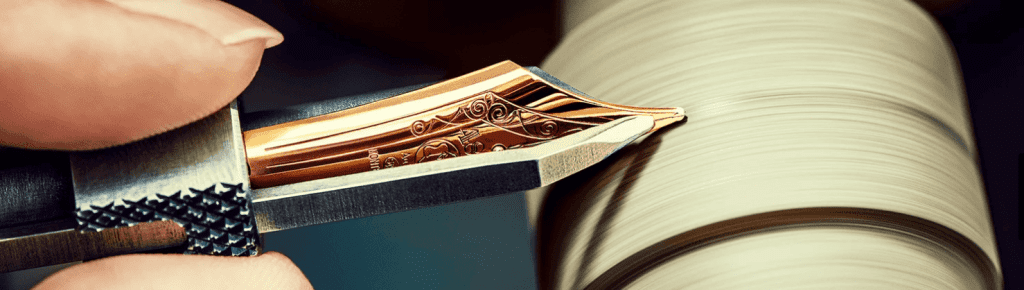 Montblanc Fountain Pen Being Serviced