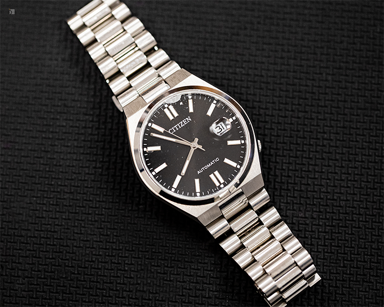 Before #184 Citizen Automatic Watch Prior to Watch Crystal Replacement