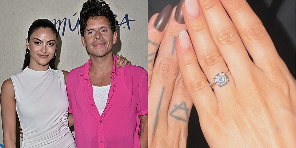 Camila Mendes & Rudy Mancuso Engagement Ring Proposal via Natural Diamonds and E! News