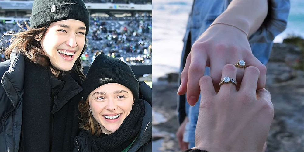 Chloë Grace Moretz & Kate Harrison Engagement Ring Proposal via People