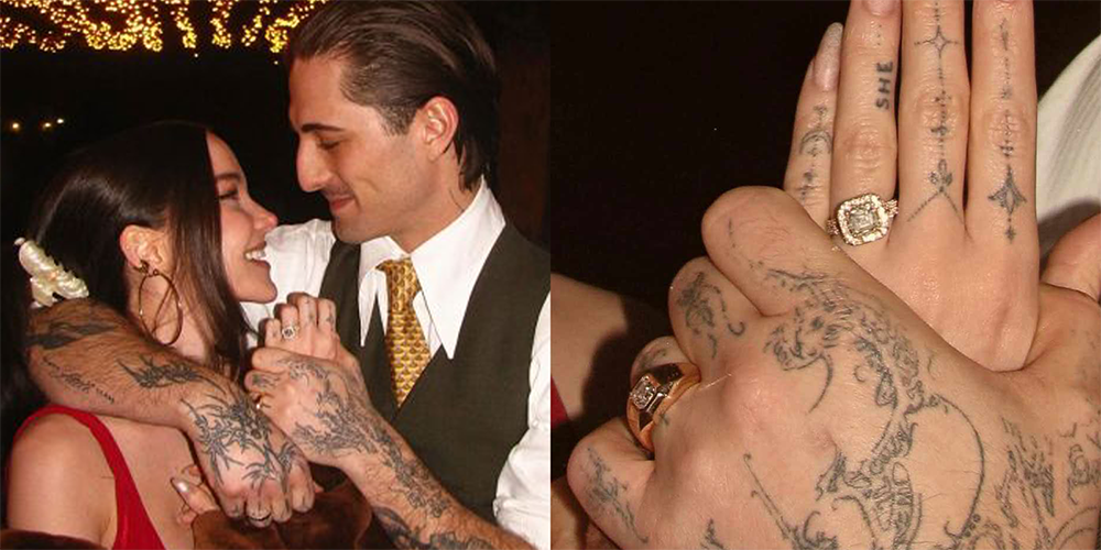 Dove Cameron & Damiano David Engagement Ring Proposal via People