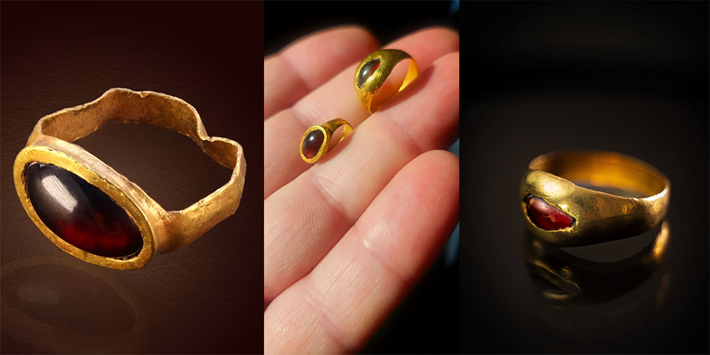 Early Hellenistic Gold Rings Found at Jerusalem City of David