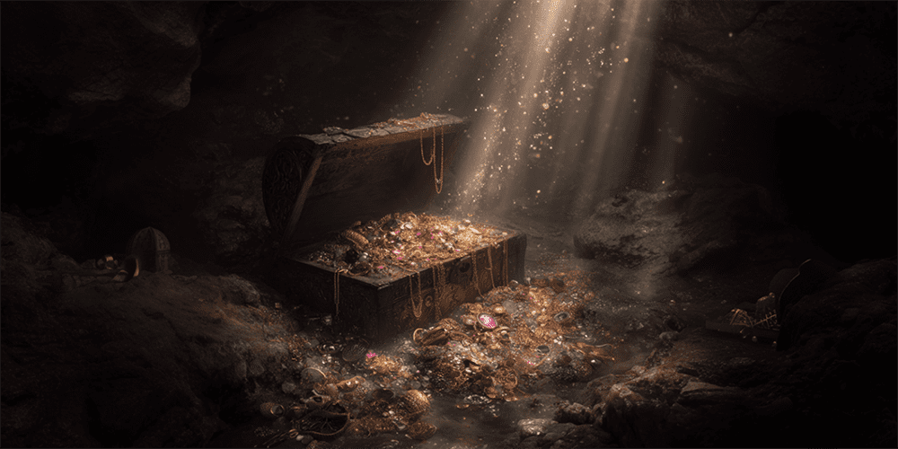 Unearthed Unveiled Jewelry & Treasure Discoveries Treasure Chest in Cove